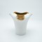 VASE CERAMIC GOLD - WHITE 24x22x22cm 819-01191