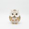 OWL WHITE-GOLD 12.5Χ7.5Χ16.5CM 819-01226