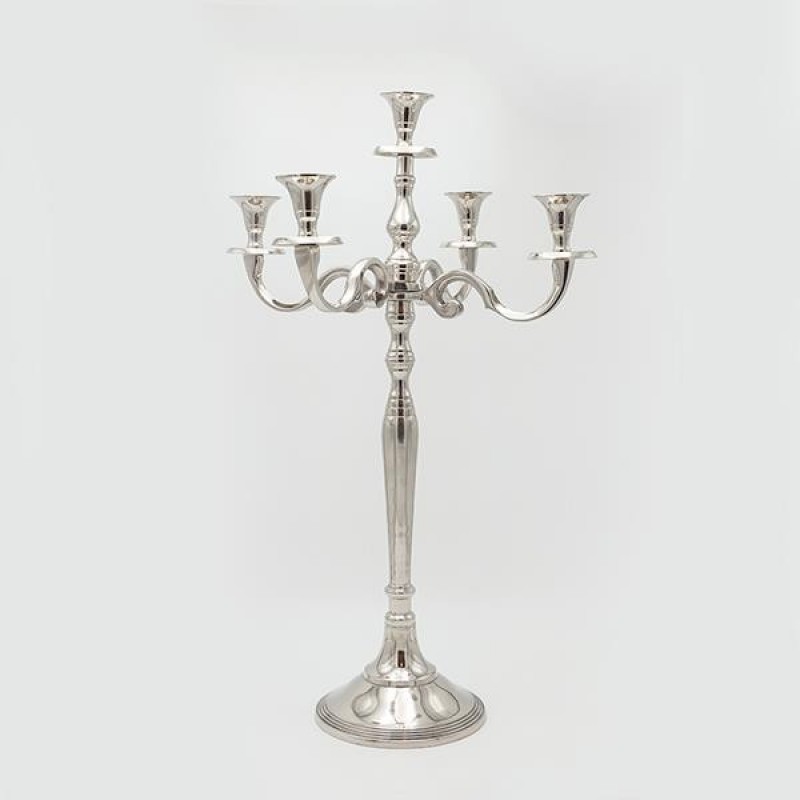 CANDLE HOLDER METAL 5 POSITIONS 36x36x60cm 819-01248