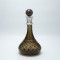 DECANTER GLASS-METAL CHAKI 31x14.5cm 819-01275