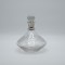 DECANTER GLASS-METAL SILVER 22x20cm 819-01276