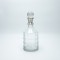 DECANTER GLASS-METAL SILVER 26x11cm 819-01278