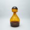 DECANTER GLASS LIGHT BROWN 34x16cm 819-01284