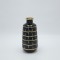VASE CERAMIC BLACK-GOLD 14.5Χ7Χ24.5CM 819-01299
