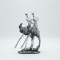 DECORATIVE SCULPTURE FIGURE POLYRESIN GOLD FINISH 20x8x30.5cm 819-01389