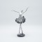 DECORATIVE SCULPTURE FIGURE POLYRESIN GOLD FINISH 16x9x26cm 819-01390