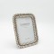 TABLE PHOTO BRAIDED FRAME (13x18), ANTIQUE SILVER , 16.5x2x21.5cm 815-00105