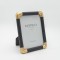 TABLE PHOTO FRAME (15x20), BLACK - GOLD, 18.5x2.2x23.5cm 815-00108