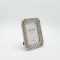 TABLE PHOTO BRAIDED FRAME (10x15), ANTIQUE SILVER, 14.5x1.5x19.5cm 815-00114