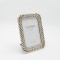 TABLE PHOTO BRAIDED FRAME (13x18), ANTIQUE SILVER, 17x1.5x22cm 815-00115