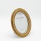 TABLE PHOTO ROUND FRAME (13x18), ANTIQUE GOLD, 17.5x2x22.5cm 815-00117