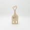 ELEPHANTS - HEART POLYRESIN GOLD 11x5.5x30cm 819-01414