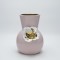 VASE CERAMIC PALE PINK  19x16x22cm 819-01440