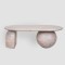 COFFE TABLE MANGO WOOD NATURAL 110x66x45cm 810-00115