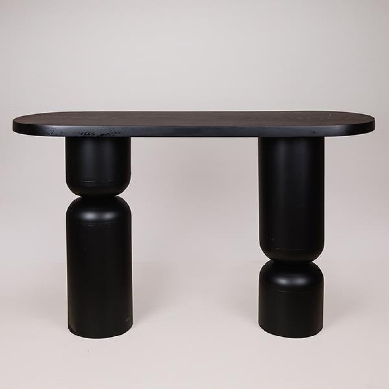 BASE CONSOLE METAL BLACK 120x40x75cm 810-00072B