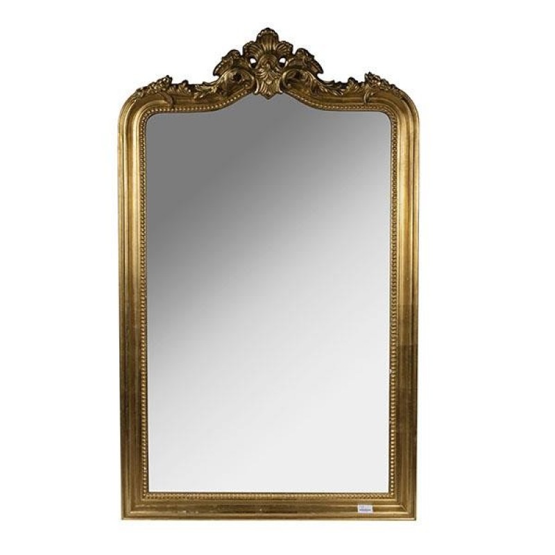 WALL MIRROR GOLD ANTIQUE 80x130cm 811-10006