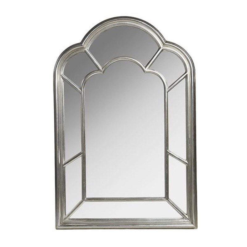 MIRROR PU SILVER  80x120cm 811-10014