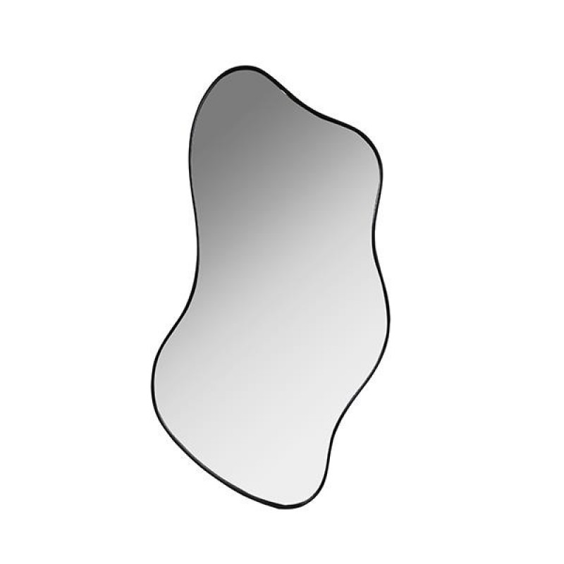 MIRROR IRREGULAR METALLIC BLACK 53x2x100cm 811-70012