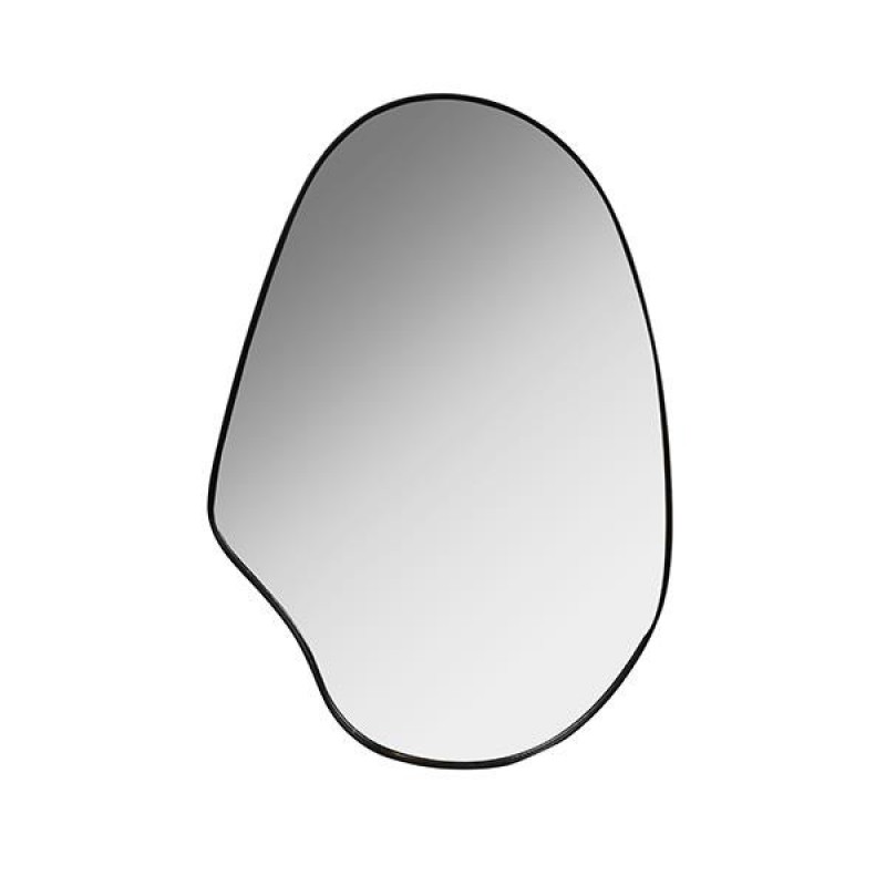 MIRROR IRREGULAR METALLIC BLACK 56x2.5x99cm 811-70015