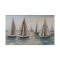 CANVAS WALL ART SHIPS LIGHT BLUE-WHITE-GOLD 100x60cm 812-20063