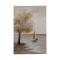 CANVAS WALL ART TREE & SHIP BROWN-WHITE-BEIGE 60x3x90cm 812-20068
