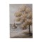 CANVAS WALL ART TREE & SHIP BROWN-WHITE-BEIGE 60x3x90cm 812-20069