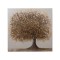 CANVAS WALL ART TREE BROWN-BEIGE-ORANGE 82x4.5X82cm 812-20075