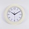 WALL CLOCK PLASTIC LIGHT GREY - WHITE 30x4.2x30cm 813-30005