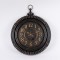 WALL CLOCK PLASTIC ANTIQUE DARK BROWN 55.9x4.4x45cm 813-30022