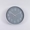 WALL CLOCK PLASTIC GREY - WHITE 27.5x4.2x27.5cm 813-30027