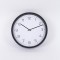 WALL CLOCK PLASTIC BLACK - WHITE 30x4.6x30cm 813-30030