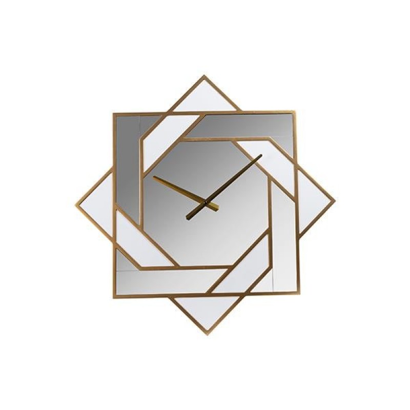 WALL CLOCK METAL WHITE- BLACK 60x4x60cm 813-30065