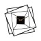 WALL CLOCK METAL BLACK 45x4x45cm 813-30071