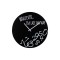 WALL CLOCK METAL- WOOD BLACK-WHITE 60x4.5x60cm 813-30076