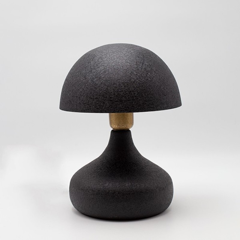 TABLE LAMP METAL BLACK 20x20x29cm 814-40001