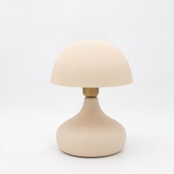 TABLE LAMP METAL ECRU 20x20x29cm 814-40002