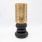 TABLE LAMP METAL GOLD - BLACK 16x16x40cm 814-40004