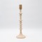 CANDLE HOLDER METAL BEIGE-GOLD 10.5x10.5x35.5cm 819-00301