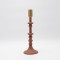 CANDLE HOLDER METAL TILE-GOLD 10.5x10.5x31cm 819-00302