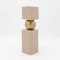 VASE METAL BEIGE-GOLD 8x8x32cm 819-00320