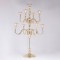 CANDLE HOLDER METAL GOLD 9 POSITIONS 37x34x76cm 819-00984