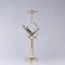 CANDLE HOLDER METALLIC GOLD 19x52cm 819-01023