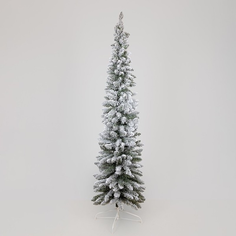 SNOWY TREE, PVC, SUPER SLIM, 210cm 600-30674