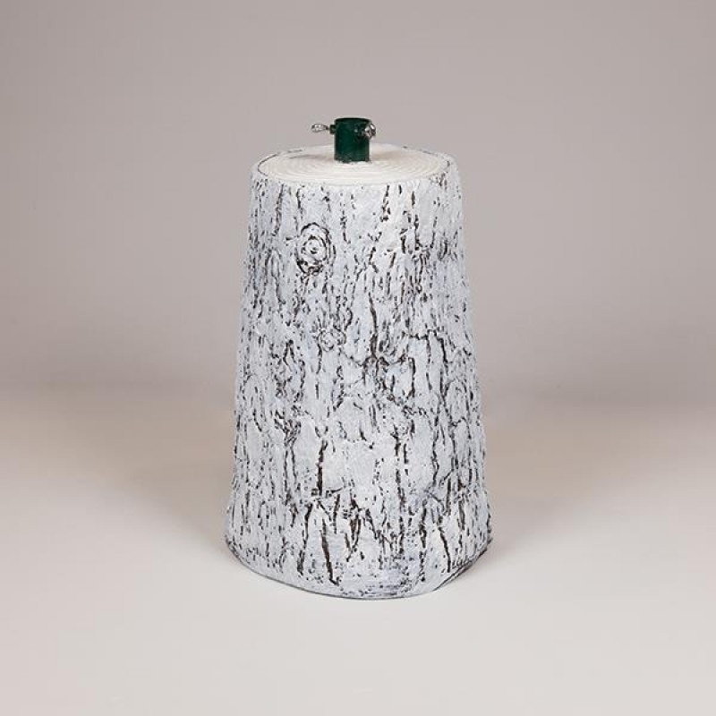 TREE STAND, SNOW COVERED TRUNK, Ø30x50cm 600-30993