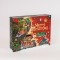 TRAIN WITH RAILS AND GREEN WAGON, FOR CHRISTMAS TREE, 18PCS 600-47283