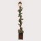 COLUMN WITH CHRISTMAS GARLAND, ILLUMINATED, WITH ADAPTOR, 210cm 600-47923