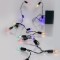 СВЕТЛИННА ЛИНИЯ С 20 LED КРУШКИ В РЕТРО СТИЛ