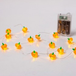 20 МИНИ LED ТИКВИ С ТЕЛЕНА ОСНОВА