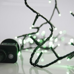 ЗЕЛЕНА LED ЛАМПИЧКА 100 LED, 8 МЕТРА, IP44