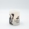 LIGHTED CANDLE WITH MOVING FLAME, HALLOWEEN DESIGN, TIMER, 7,5x10cm, IP20 147-15139